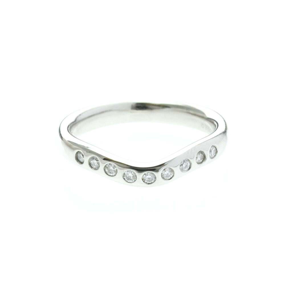 TIFFANY Silver Diamond Ring